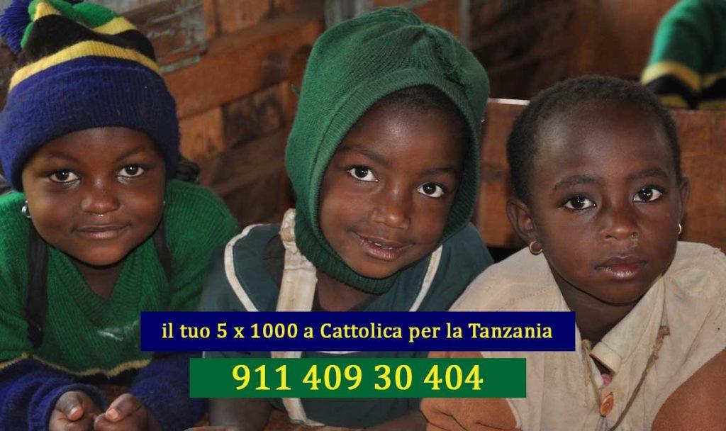 5 x 1000 a Cattolica per la Tanzania