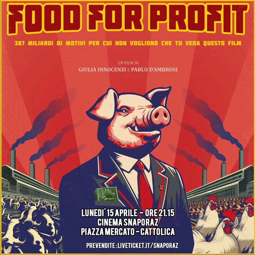 proiezione food for profit