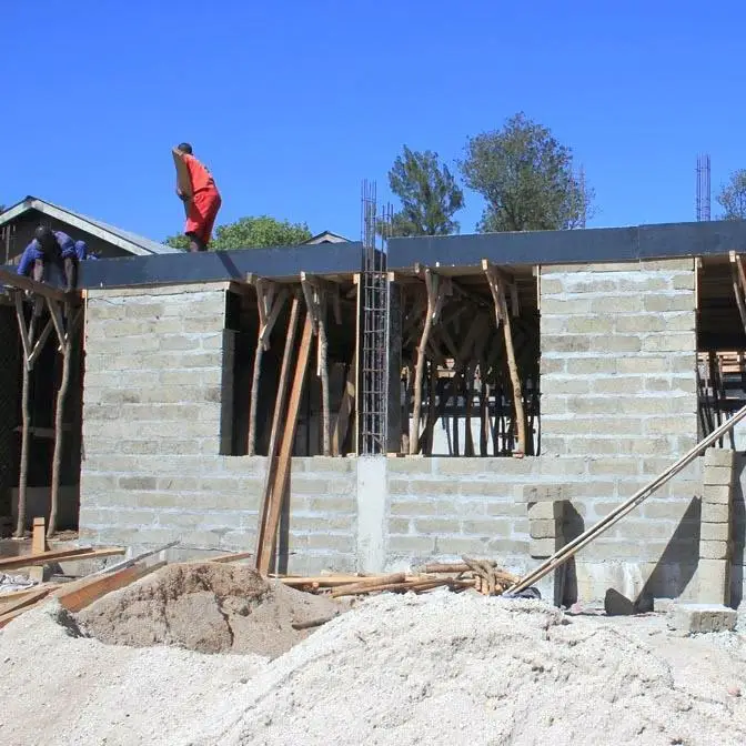 primo dormitorio in costruzione