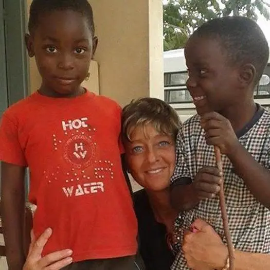 Monica Rinaldini in Tanzania